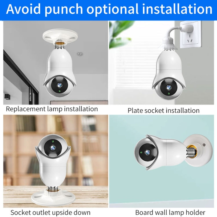 DP31 2.0MP HD Light Bulb WiFi Surveillance Camera, Support Motion Detection, Night Vision, Single Light Source DP31 2.0MP HD Light Bulb WiFi Surveillance Camera, Support Motion Detection, Night Vision, Single Light Source